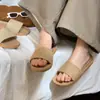 Pantuflas de Paja y Lino de Verano para Parejas, Sandalias Silenciosas de Interior, Antideslizantes, Transpirables, Absorbentes de Sudor, Zapatos de Paja de Algodón y Lino para Todas las Estaciones
