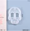 Yu Meiren diy Cristal Cola Drop Molde Fun Play Defesa Skull Buckle Silicone Molde Spot Atacado