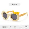 Lindas Gafas de Sol con Lazo para Niñas, Gafas de Sol Polarizadas de Silicona con Dibujos Animados para Bebés, Visera Solar para Niños, Moda Nuevo Estilo al por Mayor