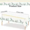 Mantel Navideño Transfronterizo 2025 Mantel Navideño Desechable Decoración Fiesta de Cumpleaños Fiesta de Adultos Mantel de Ambiente