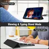 Funda protectora adecuada para Samsung Taba11 Funda de cuero expuesto Samsung Taba9 Funda con soporte ultra delgada Samsung Tabs11