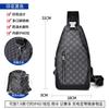 Bolso cruzado hecho a medida por el fabricante para hombre, Bolso de hombro de alta gama para viajes de negocios de gran capacidad, Bolso de hombro casual repelente al agua para hombre