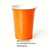 Taza de plástico colorida de 360 ml 12 oz taza roja para fiesta juego de beerpong bar tazas rojas solo cups
