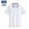 High-end Tencel algodão de manga curta roupas de trabalho dos homens e mulheres lapela Algodão POLO Camisa de publicidade cultural bordado logotipo impressão