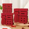 Nuevos Adornos de Carácter de Fortuna Decorativos para el Año Nuevo Chino Estilo Chino Decoraciones para Nochevieja y Día de Año Nuevo Caracteres de Fortuna 3D