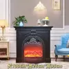 Armário de Lareira Estilo Francês, Manto de Lareira, Decoração Vintage para Hall de Entrada, Vila Estilo Europeu, Sala de Estar Moderna Estilo Americano, Armário Decorativo Falso de Lareira