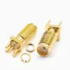 Antena SMA/UFL/IPEX/IPX Pad Conector SMA-KE Cabeza RF Chapada en Oro Conector RF
