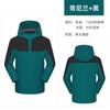 Chaqueta de una sola capa para exteriores hecha a medida para hombres y mujeres, cortavientos, impermeable, transpirable, ropa de montañismo, chaqueta cortavientos fina para primavera y otoño