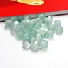 Botón Botón Hebilla de Jade Cheongsam Traje Tang Chinoiserie Dinastía Han Cuentas Pequeñas de Jade Hechas a Mano Redondas con Agujero Lateral Ropa de Mujer