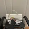 Comércio Exterior Jwpei Bolsa de Mão Keyla Pequena Quadrada Bolsa de Mão Transversal Bolsa Kelly Versátil Cor Contrastante Novo Estilo 2025