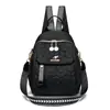 Mochila de Bordado de Diamantes Transfronteriza 2025 Nueva Mochila Casual para Mujer Moda Bolso Escolar Mochila de Viaje Venta al por Mayor