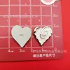 Taza de Agua de Cereza Camelia Forma de Corazón Inspirada en Chanel Estilo Coreano Accesorios de Plástico DIY Pasador Funda para Teléfono Hebilla de Zapato Pegatinas