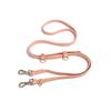 Suministros para Mascotas Ins Correa Cruzada para Perros de PVC de 2.5 m para Correr, Ajustable para Pasear Dos Perros Grandes