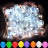 Lámpara de Bola Luminosa Pequeña y Colorida Lámpara de Globo Flash Digital Pasador Paso Llavero Lámpara Pequeña Decorativa de Bola