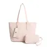 Bolsa Grande de Luxo 2025 Outono Inicial Bolsa Feminina Bolsa de Ombro Grande Capacidade Roupas de Trabalho Versátil Conjunto de Três Peças Bolsinha Bolsa Tote