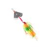 12g trator de superfície d'água isca Luya JIG husky lantejoula rotativa arremesso longo baixo carpa cabeça de chumbo anzol de pesca