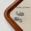 Aleación Estilo Dulce Cool Garra de Gato Camelia Mariposa Amor Oso Colgante DIY Hecho a Mano Pulsera Collar Accesorios con Cuentas