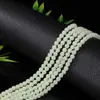 Pedra Luminosa Contas Redondas Contas Soltas Contas Naturais de Pedra Uva Contas Redondas Verdes Acessórios Pulseira DIY Feita à Mão Material para Pulseira
