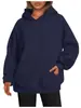 2024 Europa y Estados Unidos comercio exterior transfronterizo ropa de mujer Amazon nuevo sudadera con capucha pulóver talla grande holgada casual con forro polar chalecos