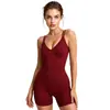 Body sin costuras para mujer, superventas transfronterizo, con escote en V, tirantes dobles, fruncido en la cintura, control de abdomen, realce de glúteos y diseño que revela la espalda.