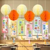 Pareados de tela para el regreso a clases, banderines, pancartas y banderines colgantes para las decoraciones de la ceremonia de inauguración de aulas de escuela primaria y jardín de niños