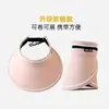 Chapéu de Sol de Verão com Aba Larga UPF50+ para Mulheres, Proteção UV, Chapéu de Sol com Topo Aberto, Chapéu de Sol para Cobrir o Rosto para Ciclismo
