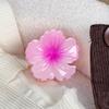 Presilha de Frangipani Colorida Doce de 4cm Venda Quente Transfronteiriça Acessório de Cabelo Doce Acessório de Cabeça Feminino Flor Acessórios de Cabelo Presilha de Cabelo Placa Atacado