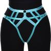 Suministro transfronterizo europeo y americano más vendido multicolor opcional charm para mujer sexy arnés correa lencería L0096 color