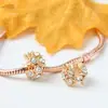 Novo bracelete de liga de ouro com diamantes e pérolas, bracelete de ouro com ponto de diamante, acessórios de pérolas