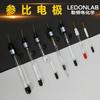 Electrodo de referencia de calomel saturado electroquímico Leuton cloruro de plata óxido mercúrico sulfato mercuroso puente salino capilar lujin