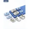 Tuerca T Tipo 20/30/40/45 Perfil de Aluminio Estándar Europeo Deslizador Tuerca de Resorte Bloque de Cabeza de Martillo Forma de Barco Estándar Nacional