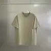 Camiseta Básica Lisa de Algodón Grueso Casual de Manga Corta al por Mayor Cuello Redondo Holgada Marca de Moda para Hombre Fábrica DIY Manga Media Lisa para Mujer