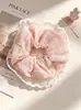 Scrunchies etéreos em estoque para atacado, scrunchies de renda, scrunchies estilo preguiçoso, elásticos de cabelo