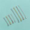 S925 Sterling Silver Seiko Ball Extension Chain Extension Chain DIY Handmade Beaded Braided Rope Bracelet Colar Chain Tail Accessories