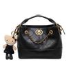 Bolsa Tote Versátil Pequeña de Fragancia Transfronteriza para Mujer Gran Capacidad 2025 Nueva Bolsa de Cadena Bolso de Mano Retro de Color Contrastante