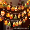 Luzes Decorativas de Natal LED Luminosas Acrílico Cordão de Luzes Árvore de Natal Atmosfera do Quarto Layout de Cena Pingente