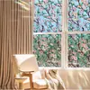 Película de vidrio esmerilado para ventana de baño, pegatina anti-mirones, decoración de pájaros, pegatina para ventana, película electrostática sin adhesivo
