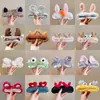 Nuevas diademas de dibujos animados para mujer, diseñadas para lavarse la cara, populares para usar con mascarillas faciales, de ala ancha, sencillas, elegantes y de alta calidad, accesorios para el cabello