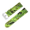 Correa de Pulsera Inteligente Compatible con Fat Hai Pam Panerai Correa de Silicona Camuflada de Cabeza Plana, Diseño Personalizado de Gama Alta