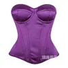 Vestido de Noiva Espartilho de Barbatanas Simples Branco Cinta Modeladora Abdominal Afina Cintura Push-Up Bandeau Camada Base Invisível Espartilho de Noiva