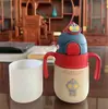 Funda Protectora Especial de Silicona para Tazas con Ositos, Sonrisa Abierta, Doble Bebida, Taza Infantil Resistente al Desgaste, Variedad de Fundas Antideslizantes para Tazas de Agua al por Mayor