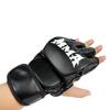 Luvas de Boxe Masculinas Meio Dedo Treino de Luta Sanda Fighting MMA Profissional Dedo UFC Espessas Saco de Pancadas Adulto Nudilhos