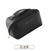 Bolso de Maquillaje Nuevo de Moda con Doble Cremallera de PU, Neceser Portátil, Bolsa de Almacenamiento de Cosméticos de Viaje