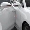 Tira de goma anticolisión para puerta de coche, pegatina antiarañazos para manija de hueco de puerta, pegatina protectora transparente antiarañazos decorativa personalizada, universal