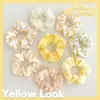 Nuevos Estilos de Gomas para el Cabello para Niños, Accesorios para el Cabello de Moño para Niñas, Accesorios para el Cabello de Estilo Pastoral para Niñas Pequeñas, Bandas Elásticas para el Cabello para Coletas Altas