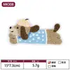Parches Bordados de Perro Salchicha de Toalla en Stock, Parches Bordados de Gato y Perro de Dibujos Animados, Parches Decorativos para Accesorios de Ropa Transfronterizos