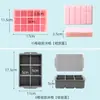 En Stock Caja de Almacenamiento de Comida para Bebés de 15 Compartimentos y 24 Compartimentos con Tapa, Charola de Hielo de Silicona, Caja de Hielo para Hacer Hielo DIY, Grado Alimenticio