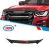Txr Es Adecuado para Modificación de Embellecedor de Cofre de Coche Isuzu Isuzu D-Max Adorno de Cofre Delantero