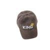 KING Boné Infantil Estilo Coreano Retrô Boné de Beisebol Primavera e Outono Novo Chapéu de Sol Boné Antigo