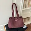 Bolsa de Tote Bordada en Inglés Lemon Corner Grid para Estudiantes Universitarios, Fresca y Relajante, Versátil para el Trayecto al Trabajo, Clases y Salidas, Bolso Cruzado